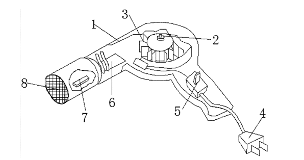 電吹風的結(jié)構(gòu)組成